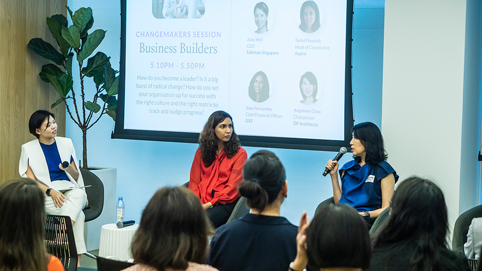 Endowus Leadership Forum 2023 panel discussion - International Women's Day